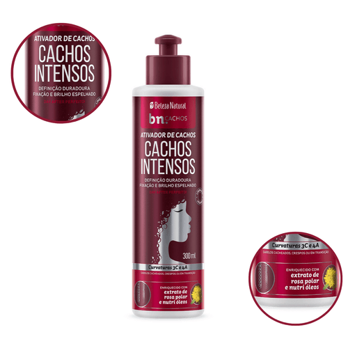 Ativador de Cachos Intensos 300ml | bn.Cachos Ativador de Cachos Intensos 300ml | bn.Cachos